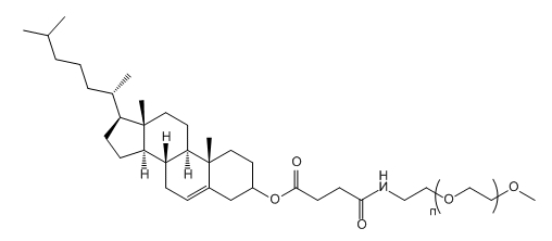 mPEG-CLS;mPEG-Cholesterol;甲氧基聚乙二醇-胆固醇 mPEG-CLS;mPEG-Cholesterol;甲氧基聚乙二醇-胆固醇