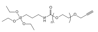 Alkyne-PEG-Silane；炔基-聚乙二醇-有机硅；应用于医学研究