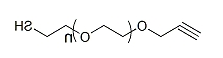 AlKyne-PEG-SH；AlKyne-PEG-Thiol；α-炔基-ω-巯基聚乙二醇