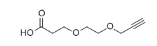 CAS: 1859379-85-3;Alkyne-PEG2-COOH;丙炔-二聚乙二醇-丙酸