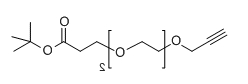 CAS ： 1374658-84-0；Alkyne-PEG3-CH2CH2COOtBu