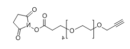 CAS ：1393330-40-9；Alkyne-PEG5-NHS；Propargyl-PEG5-NHS ester