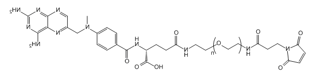 MTX-PEG-Mal；甲氨蝶呤-聚乙二醇-马来酰亚胺；Methotrexate-PEG-Maleimid