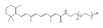 N3-PEG-Tretinoin;N3-PEG-Retinoic acid;叠氮-聚乙二醇-全反式维甲酸 N3-PEG-Tretinoin;N3-PEG-Retinoic acid;叠氮-聚乙二醇-全反式维甲酸