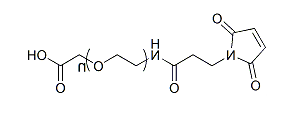 Mal-PEG-COOH;马来酰亚胺-聚乙二醇-羧基;Maleimide-PEG-Acetic Acid Mal-PEG-COOH;马来酰亚胺-聚乙二醇-羧基;Maleimide-PEG-Acetic Acid