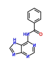N6-苯甲酰基腺嘌呤	 