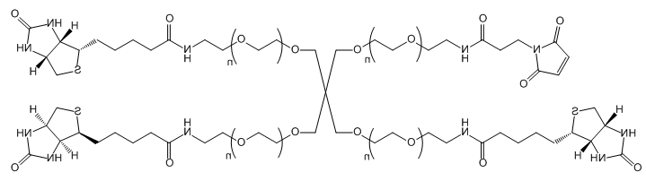 4-ArmPEG-(3Biotin-1Mal)应用于医学研究