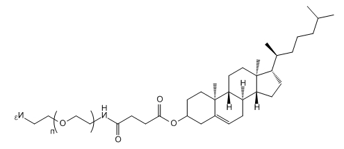 CLS-PEG-N3；Cholesterol-PEG-Azide；胆固醇-聚乙二醇-叠氮基