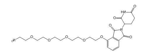 CAS：2380318-57-8；Thalidomide-O-PEG4-N3；沙利度胺-O-四聚乙二醇-叠氮