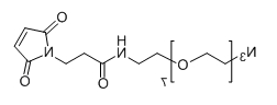 Azido-PEG7-Maleimide；N3-PEG7-Mal；分子式：C23H39N5O10