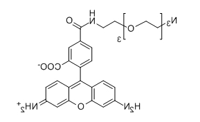 Carboxyrhodamine 110-PEG3-N3；分子式：C29H30N6O7