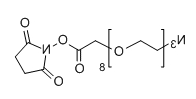 Azido-PEG8-CH2CO2-NHS;N3-PEG8-SCM Azido-PEG8-CH2CO2-NHS;N3-PEG8-SCM