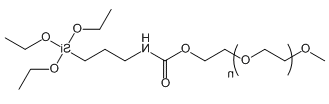 mPEG-Silane;甲氧基聚乙二醇-3-脲丙基三乙氧基硅烷 mPEG-Silane;甲氧基聚乙二醇-3-脲丙基三乙氧基硅烷