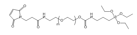 Silane-PEG-Mal;硅烷-聚乙二醇-马来酰亚胺;Silane-PEG-Maleimide Silane-PEG-Mal;硅烷-聚乙二醇-马来酰亚胺;Silane-PEG-Maleimide