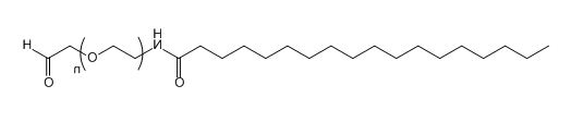 STA-PEG-CHO；Stearic acid-PEG-Aldehyde；单硬脂酸-聚乙二醇-醛基