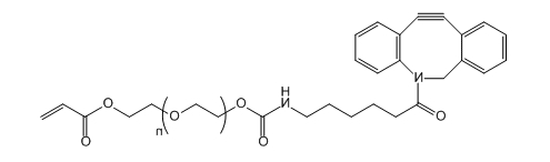 DBCO-PEG-AC；氮杂二苯并环辛炔-聚乙二醇-丙烯酸酯；DBCO-PEG-Acrylate