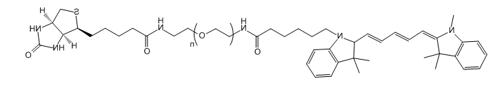 Cy5-PEG-Biotin；CY5-聚乙二醇-生物素；应用于医学研究