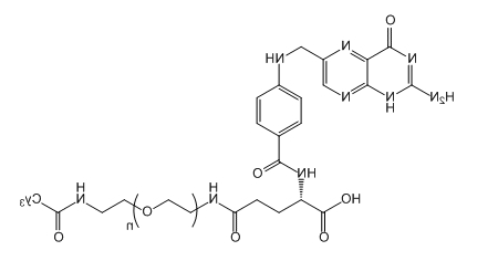 Cy3-PEG-FA;Cy3-PEG-Folic Acid;Cy3-聚乙二醇-叶酸 Cy3-PEG-FA;Cy3-PEG-Folic Acid;Cy3-聚乙二醇-叶酸