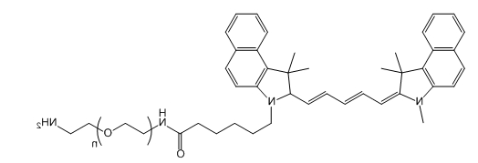 CY5.5-PEG-Amine；CY5.5-PEG-NH2；CY5.5-聚乙二醇-氨基