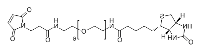 CAS No.：  1808990-66-0；Biotin-PEG6-NH-Mal的基本信息表