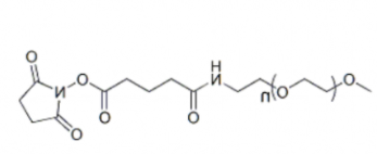 mPEG-GAS；甲氧基聚乙二醇戊二酰胺琥珀酰亚胺酯； mPEG-Glutaramide Succinimidyl ester