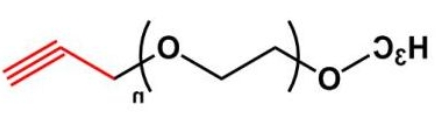 mPEG-Alkyne；mPEG-Alk；甲氧基聚乙二醇丙炔 
