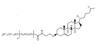 Cholesterol-PEG-Azide 胆固醇-聚乙二醇-叠氮基
