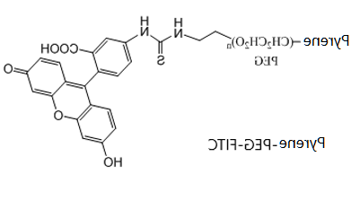 芘-聚乙二醇-荧光素 Pyrene-PEG-FITC PEG化芘衍生物 芘-聚乙二醇-荧光素 Pyrene-PEG-FITC PEG化芘衍生物