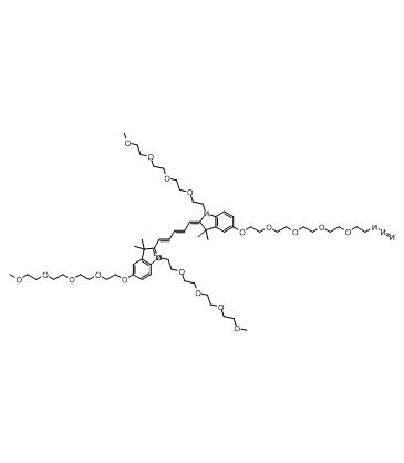 2107273-58-3	N-(m-PEG4)-N'-(m-PEG4)-O-(m-PEG4)-O'-(azide-PEG4)-Cy5 PROTAC(蛋白降解靶向嵌合体)