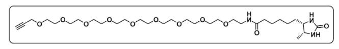Desthiobiotin-PEG9-Alkyne Desthiobiotin-PEG9-Alkyne