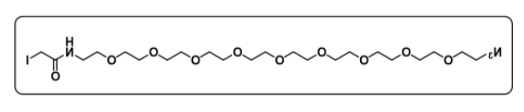 Azido-PEG9-iodoacetamide Azido-PEG9-iodoacetamide