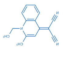 2-(1-乙基-2-甲基喹啉-4(1H)-亚基)丙二腈	  