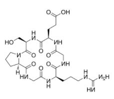  Cyclo(-Gly-Arg-Gly-Glu-Ser-Pro) 