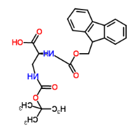 CAS号：162558-25-0，磷酸二铵Dap Boc标记，N-Fmoc-N'-Boc-L-2,3-二氨基丙酸