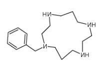 1-苄基-1,4,8,11-四氮环十四烷	 