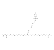 N-(Tos-peg4)-n-bis(peg4-t-butyl ester) 