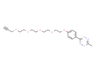 Methyltetrazine-PEG5-alkyne   