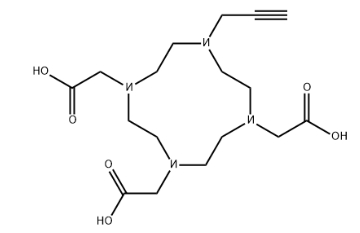 CAS号：1189194-65-7，DOTA-CH2-Alkynyl(TFA salt)，大环化合物