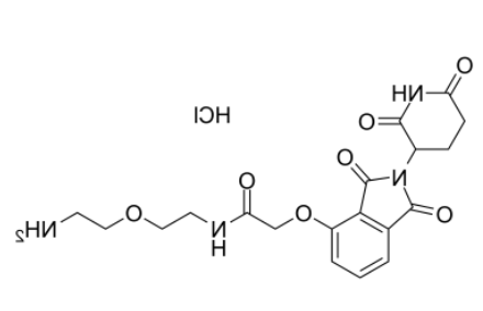 Thalidomide-O-amido-PEG-C2-NH2 hydrochloride 