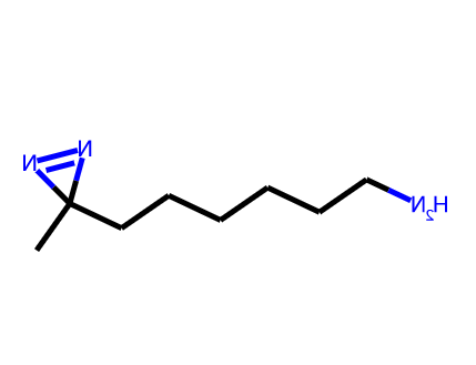 6-(3-methyl-3H-diazirin-3-yl)hexan-1-amine 6-(3-methyl-3H-diazirin-3-yl)hexan-1-amine