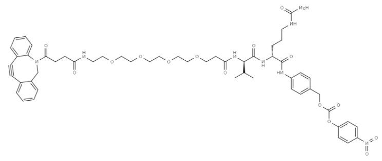 DBCO-PEG4-Val-Cit-PAB-PNP DBCO-PEG4-Val-Cit-PAB-PNP