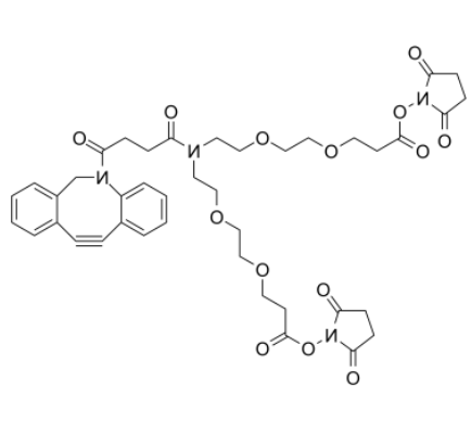 N-Dbco-N-bis(peg2-nhs ester) 