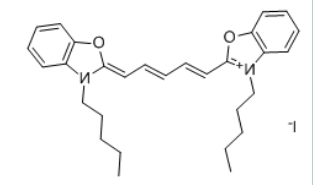 3,3'-二-n-戊基恶唑二羰花青碘化物
