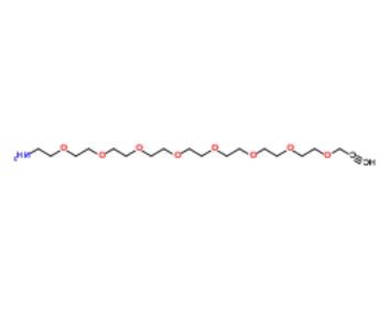 	Propargyl-PEG8-NH2 