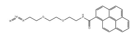 Pyrene-PEG2-azide Pyrene-PEG2-azide