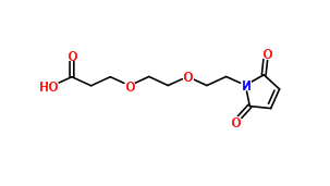Maleimide-PEG₂-CH₂CH₂COOH;1374666-32-6 Maleimide-PEG₂-CH₂CH₂COOH;1374666-32-6