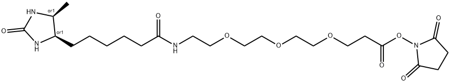 Desthiobiotin-PEG3-NHS ester Desthiobiotin-PEG3-NHS ester