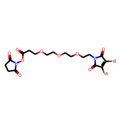 3,4-Dibromo-Mal-PEG3-NHS ester 3,4-Dibromo-Mal-PEG3-NHS ester