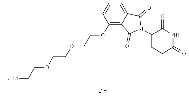 Thalidomide-PEG3-NH2 hydrochloride Thalidomide-PEG3-NH2 hydrochloride