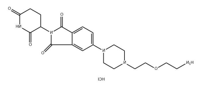 	沙利度胺-哌嗪-一聚乙二醇-氨基盐酸盐 